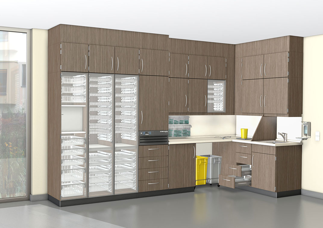 Schrankmodule Visualisierung